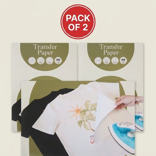 10x transferpapier bügelfolie - 10x,