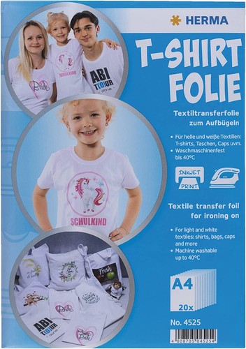 Herma shirt transferfolie - t-shirt,