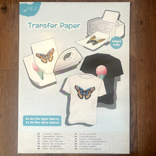 10x transferpapier shirt - 10x,